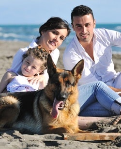 are german shepherds good with kids
