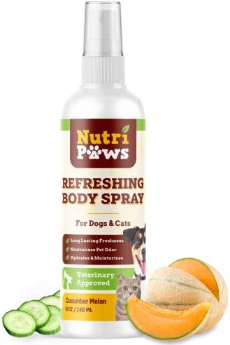 Dog Perfume Spray Deodorizer for Smelly Dogs - Long Lasting After Bath