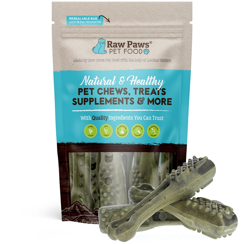 Raw Paws Grain Free Dental Chews for Dogs