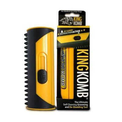 King Kanine King Komb Retraction Action Deshedding Comb